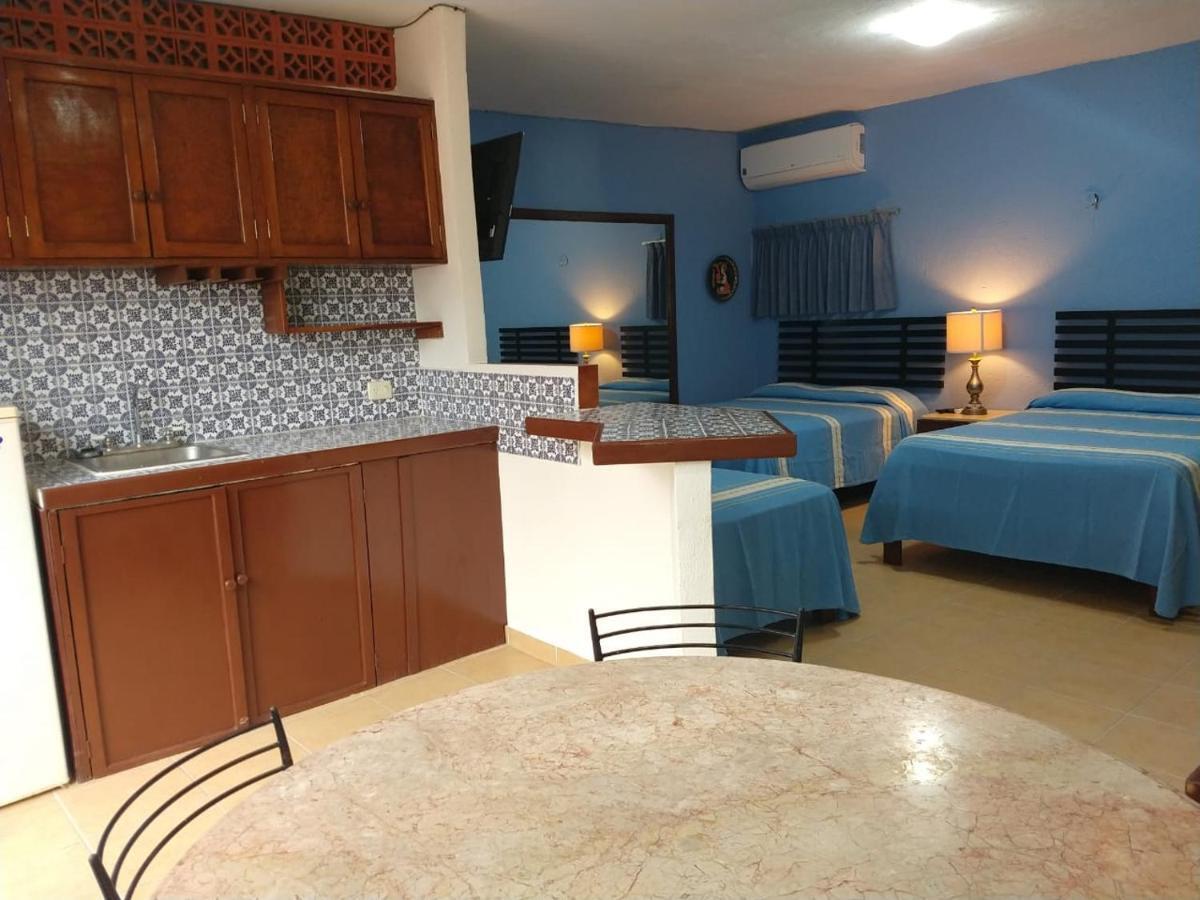 Hotel Pension San Juan 신데 델 카르멘 외부 사진